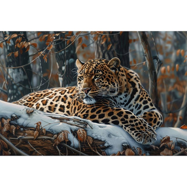 Peinture de Léopard